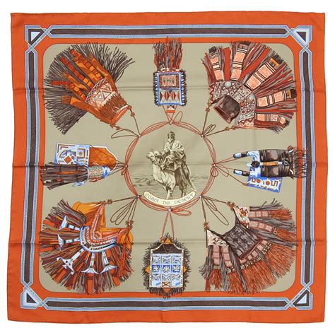 hermes cuirs du desert scarf